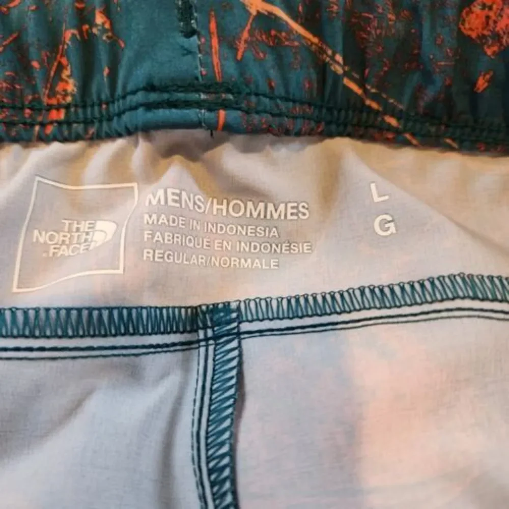 The North Face Men's Wander Blue Coral Valley‎ Print Drawstring Size Large New